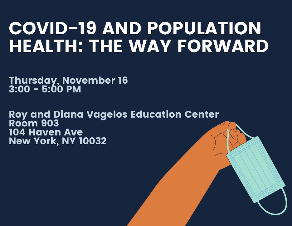 Covid-19 and Population Health: The Way Forward flyer